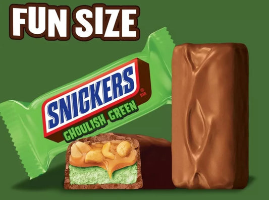 Snickers Ghoulish Green Limited Edition