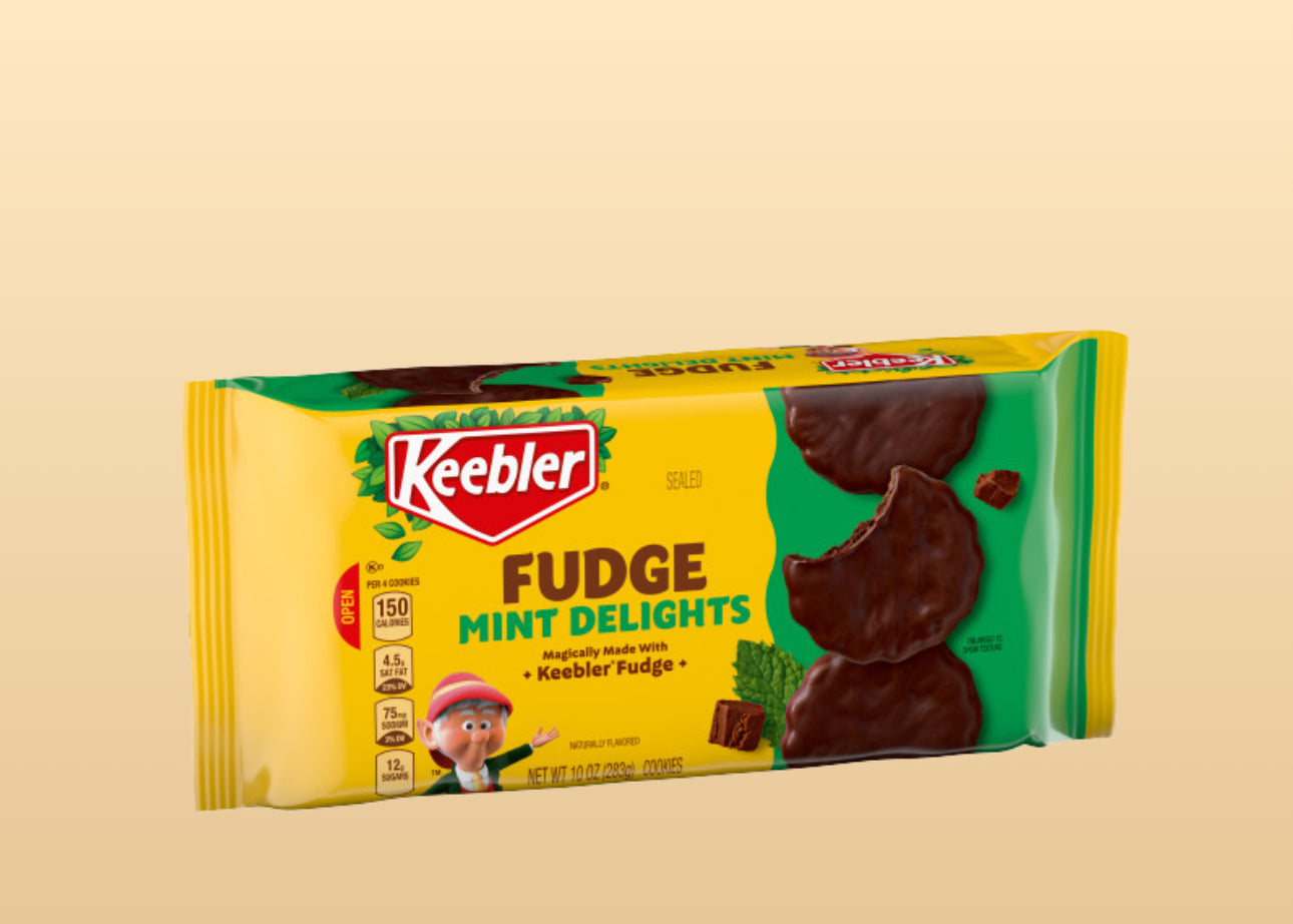 Keebler Fudge Mint Delights Cookies 283g (USA)