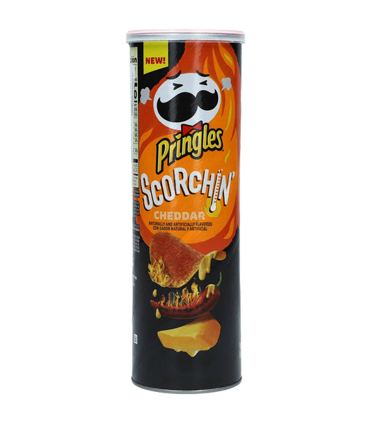 Pringles Scorchin Cheddar Cheese 158g