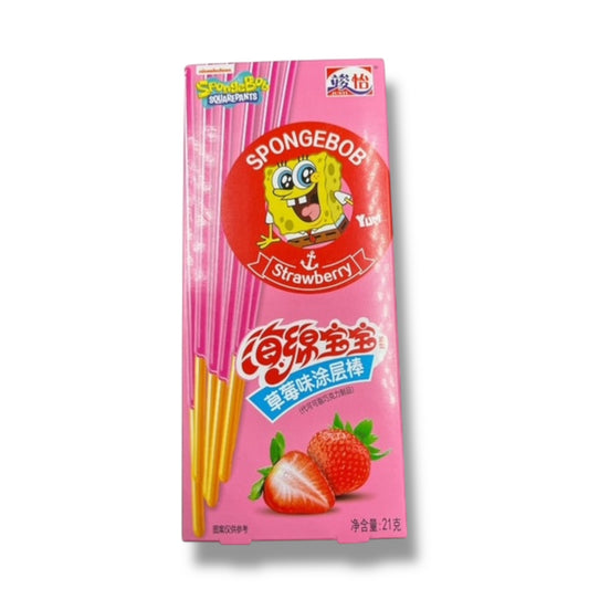 Spongebob Strawberry Pokis 21g 🇨🇳