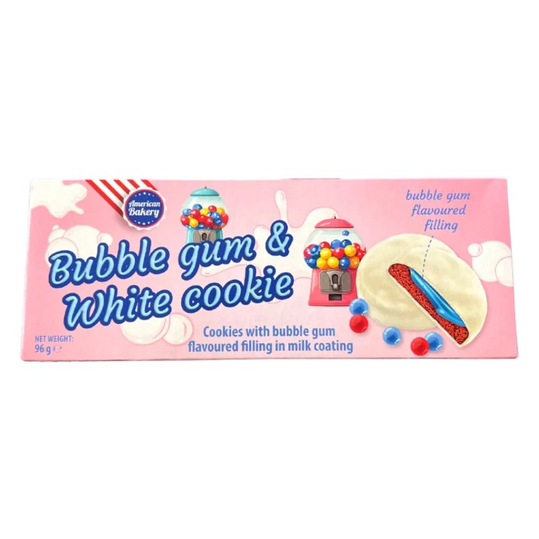 American Bakery Bubble Gum & White Cookie 96g