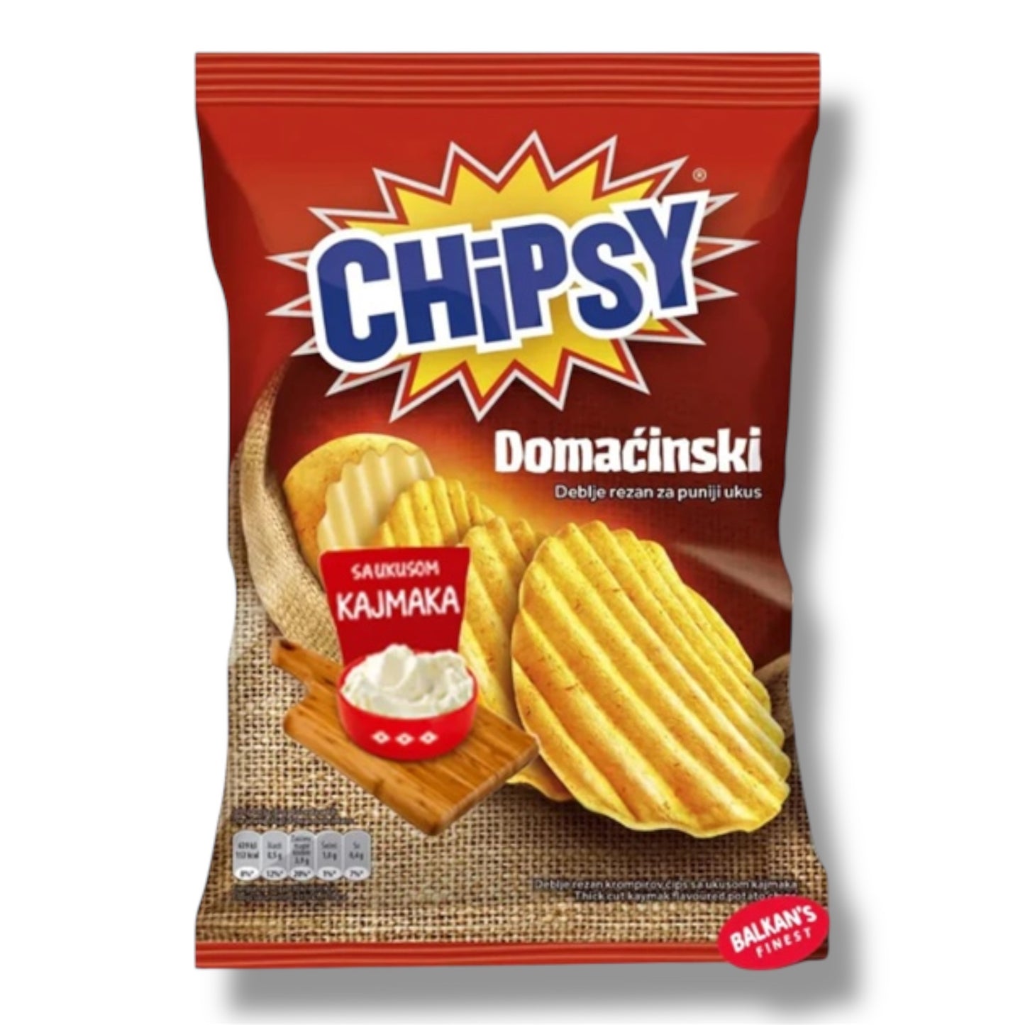 Chipsy Domaćinski Crème fraîche 160g 🇷🇸
