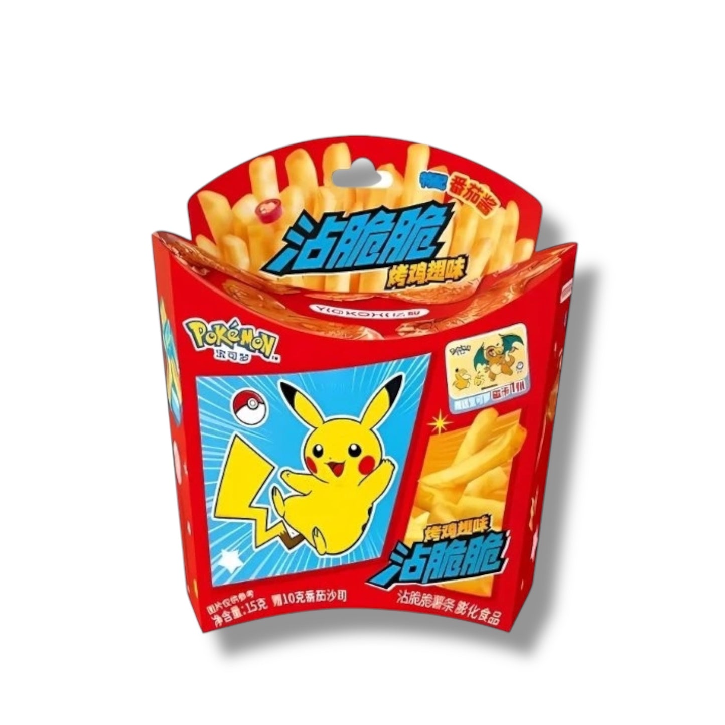 Yizhi Pokemon Crispy Fries Grilled Chicken Wing +Ketchup 25g 🇨🇳