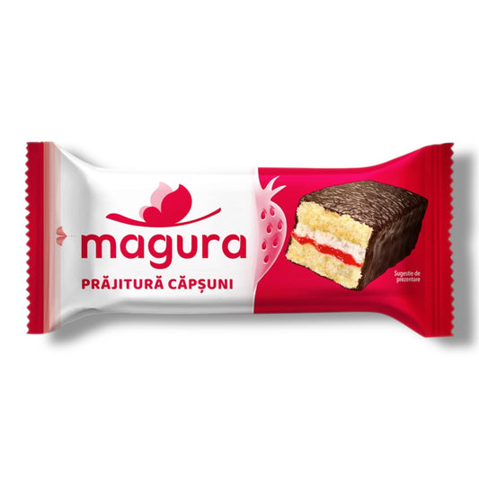 Magura Prajitura Bisquitkuchen Capsuni 35g 🇷🇴