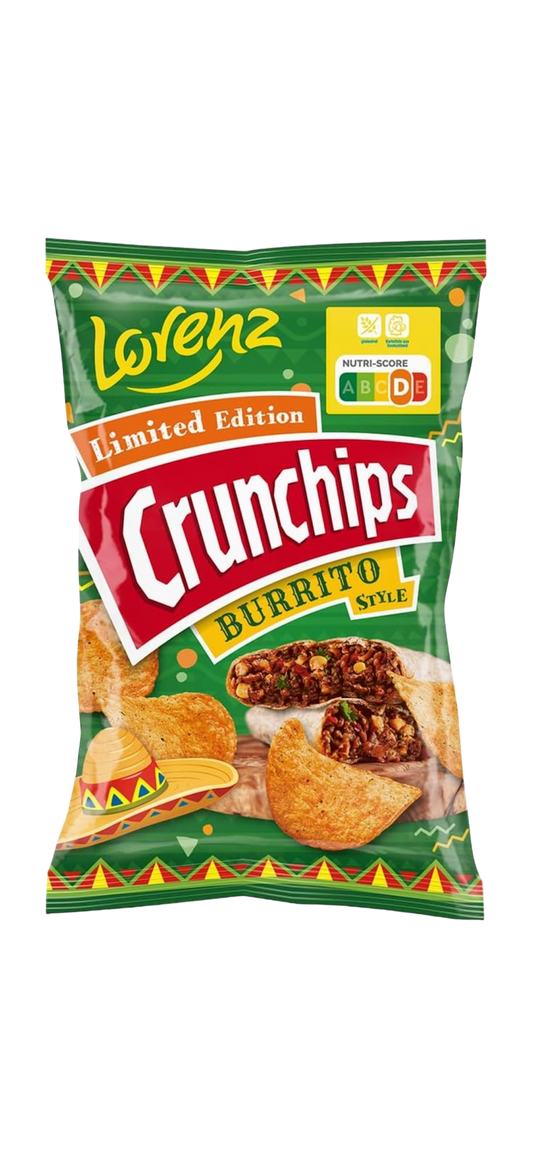 Lorenz Crunchips Burrito Style Limited Edition 130g