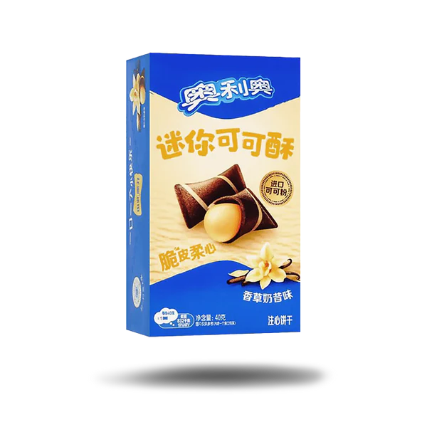 Oreo Mini Cocoa Crisp Vanilla Asia 40g