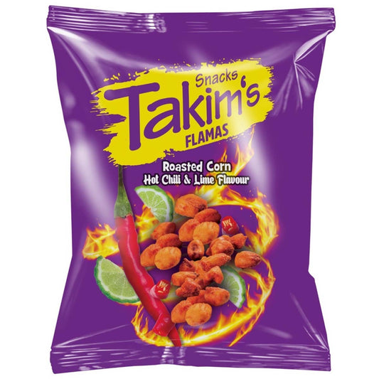 Takim's Roasted Corn Hot Chili & Lime 100g