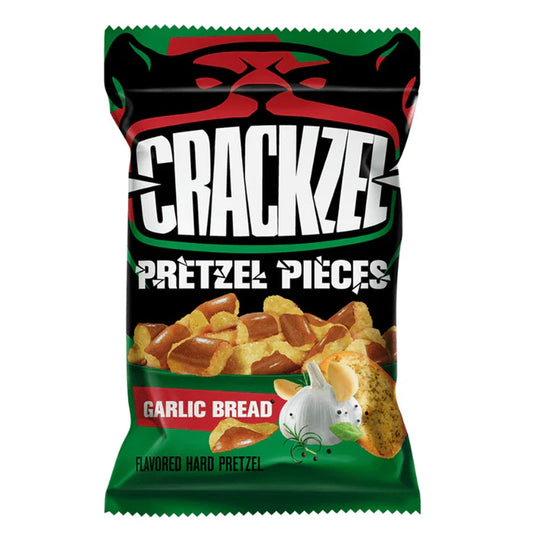 Crackzel Pretzel Pieces Garlic Bread 85g