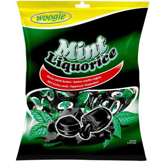 Woogie Bonbons Mint Lakritze 170g