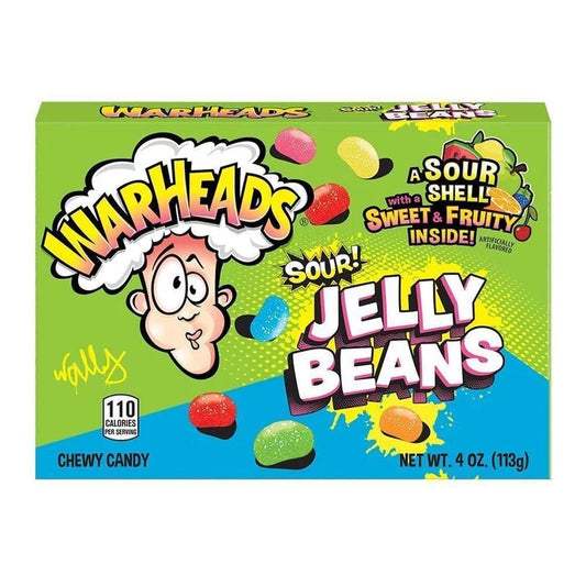 WARHEADS SOUR JELLY BEANS 113G