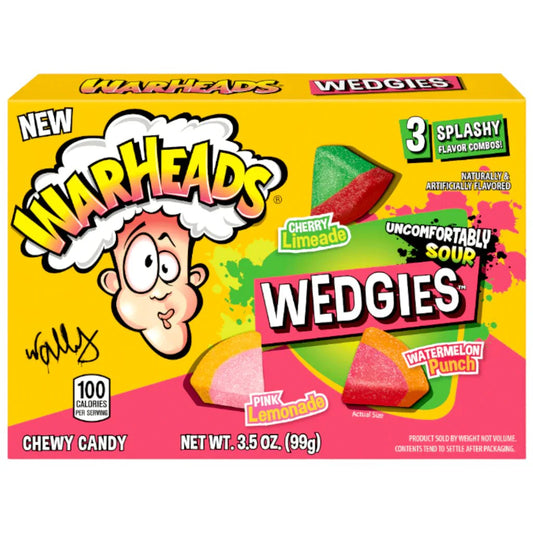 Warheads Sour Wedgies 99g