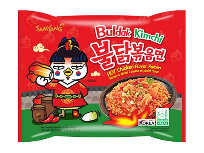 SAMYANG Instant Nudeln Hot Chicken Kimchi 135g