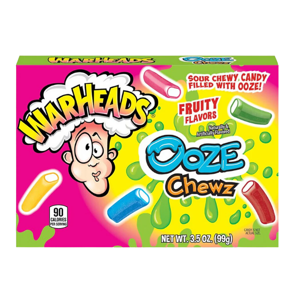 Warheads Ooze Chewz 99g