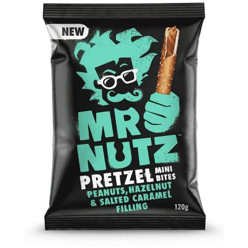 Mr. Nutz Pretzel Peanut Hazelnut Salted Caramel 120g