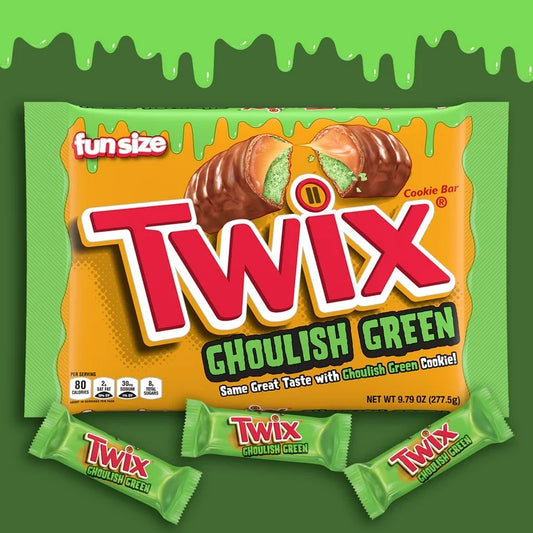 Twix Ghoulish Green funsize 16g