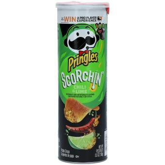 Pringles Scorchin Chili & Lime 
158g