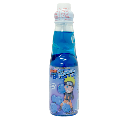 Ramune Naruto Blueberry Soft Drink