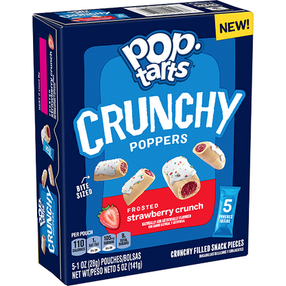 Frosted Strawberry Crunch Pop-Tarts® Crunchy Poppers 28g