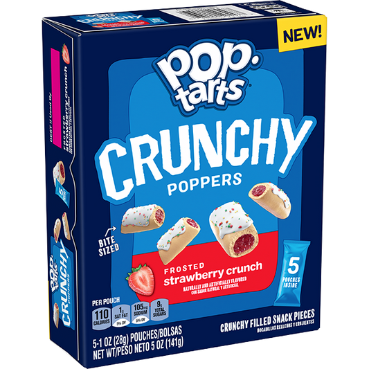 Frosted Strawberry Crunch Pop-Tarts® Crunchy Poppers 28g