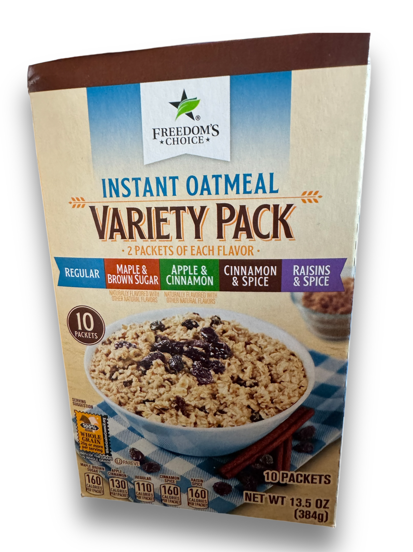 Instant Oatmeal Variety Pack 1 Stk. 20g