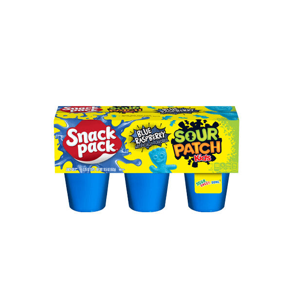 Sour Patch Kids Blue Raspberry 6x Wackelpudding 552g