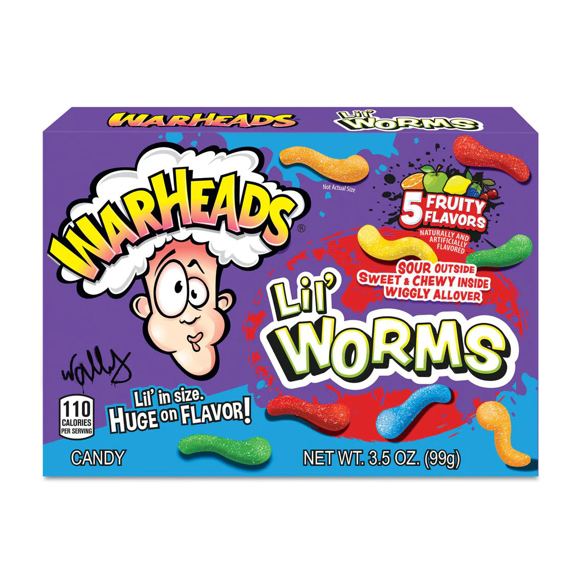 Warheads lil‘ Worms 99g