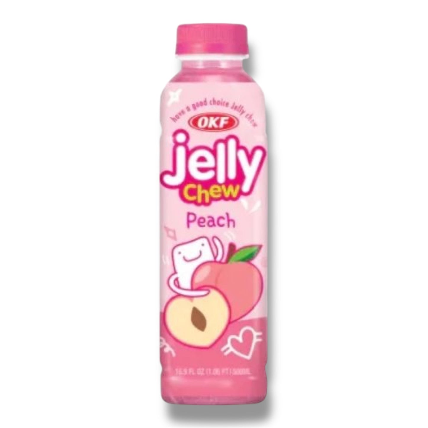 OKF Jelly Chew Peach 500ml 🇰🇵