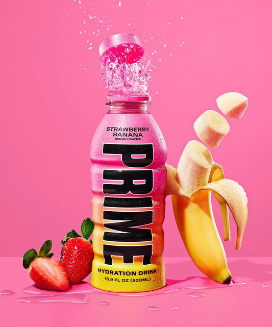 Prime Strawberry Banana 500ml (inkl. 0,25€ Pfand)