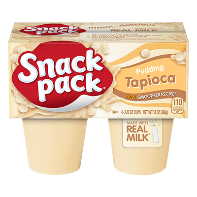 Snack Pack with real Milk 368g