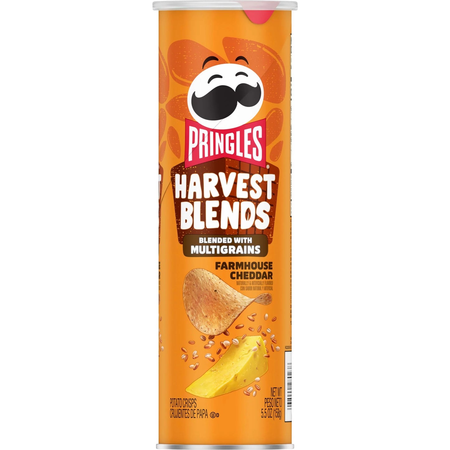 Pringles Harvest Blends Farmhouse Cheddar 158g