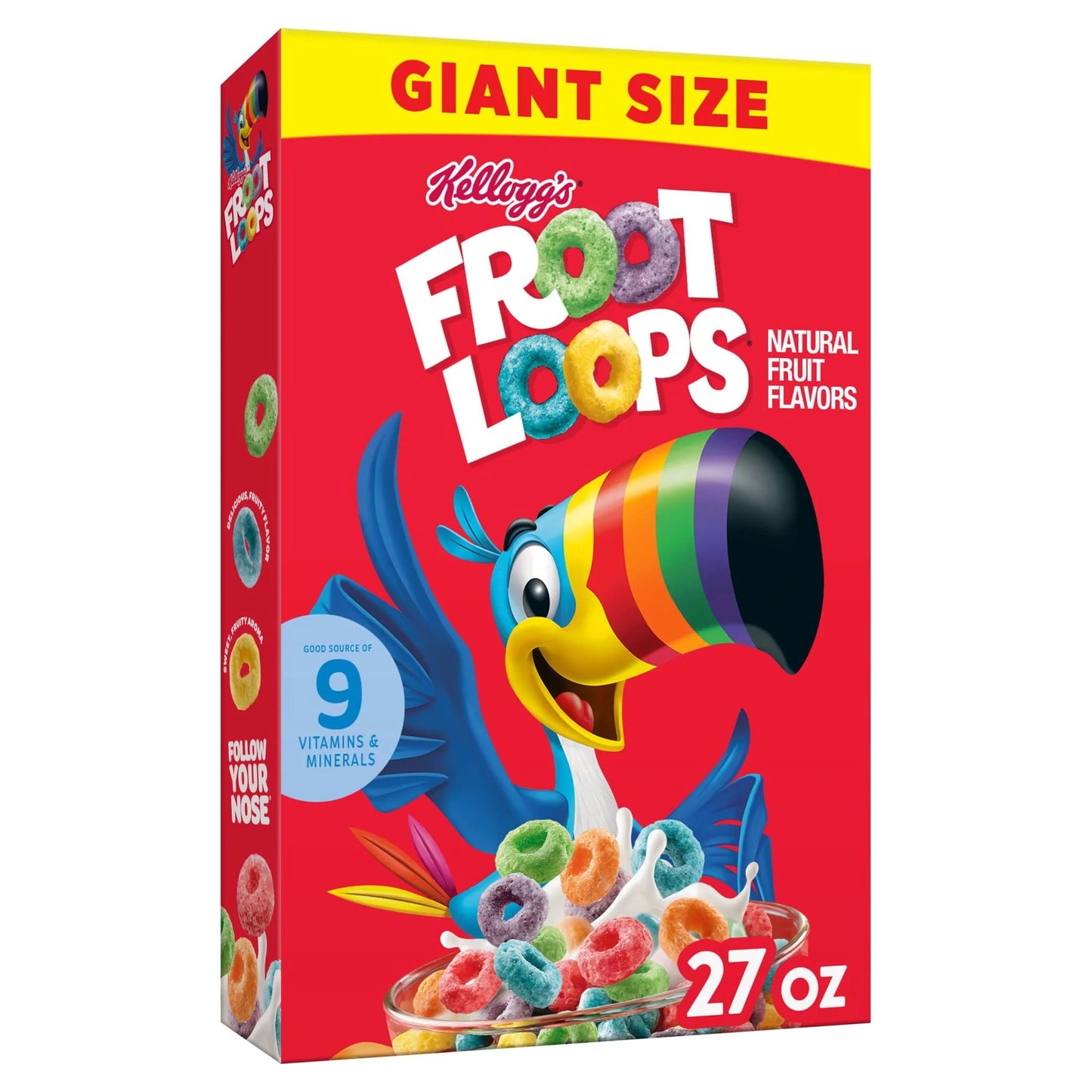 Kellogg’s Froot Loops Giant Size 652g