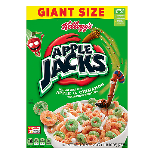 Kellogg‘s Apple Jacks Giant size 652g