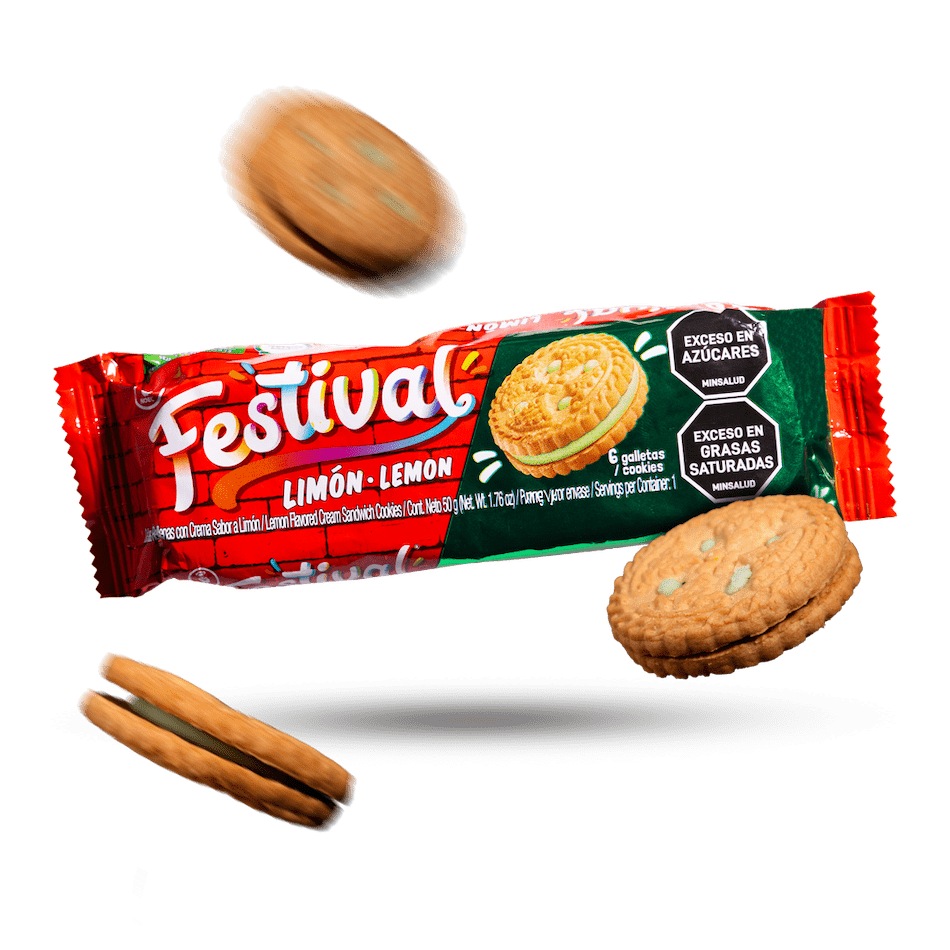 Festival Limón Lemon Sandwich Cookies