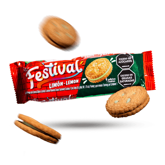 Festival Limón Lemon Sandwich Cookies