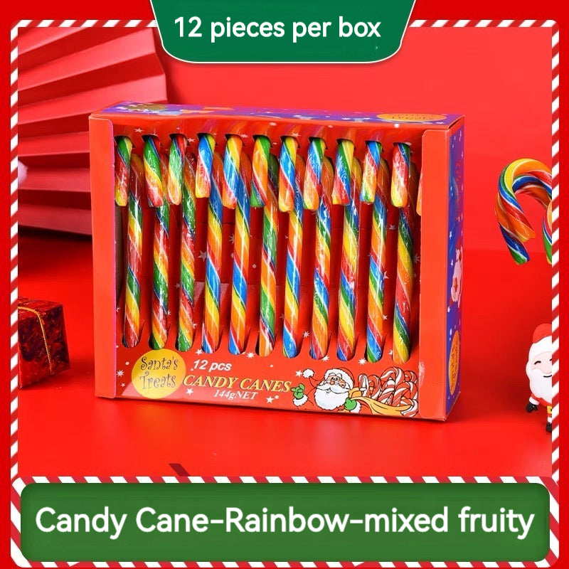 Candy Canes Zuckerstangen Sour Tutti Frutti Flavour 144g