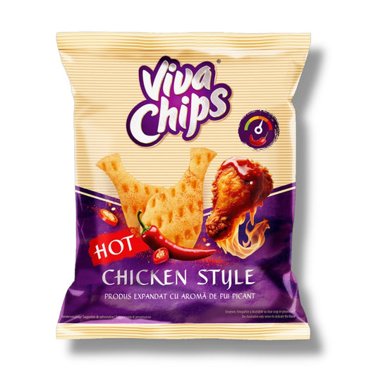 Viva Chips Hot Chicken Style 50g 🇷🇴