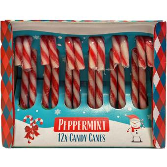 Candy Canes Zuckerstangen Pfefferminz 144g