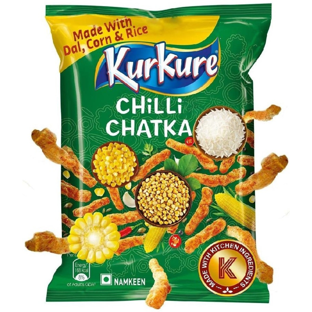 Kurkure Chilli Chatka 70g (Indien)