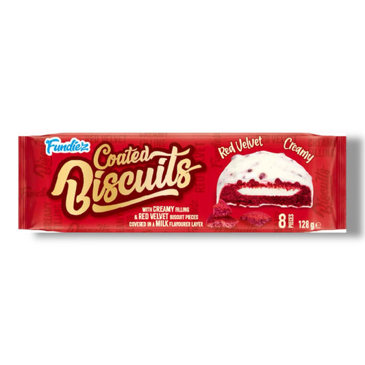 Fundiez Coated Biscuits Red Velvet 128g 🇳🇱