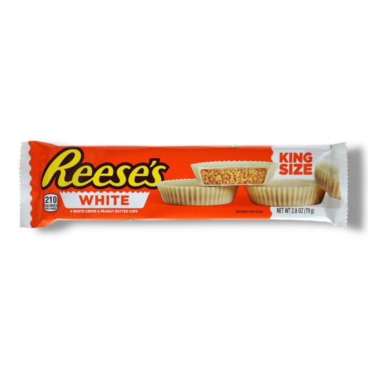 Reese's Peanut Butter Cups white  King Size 4er 79g 🇺🇸 MHD 04/2026