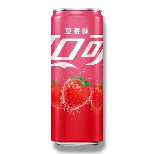 Coca Cola Strawberry 330ml 🇨🇳