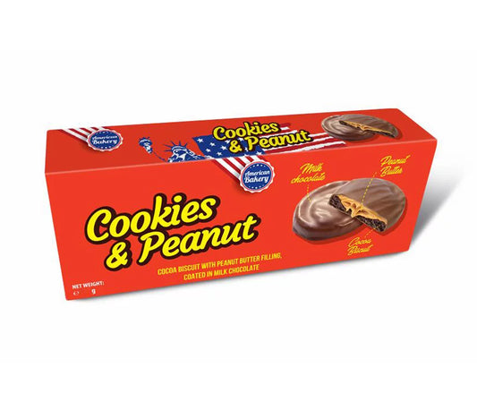 American Bakery Cookies & Peanut 96g