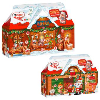 kinder Mix 3D-Haus Adventskalender 230g