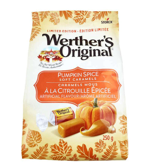 Werther‘s Original Pumpkin Spice Creme Soft Caramels 243g