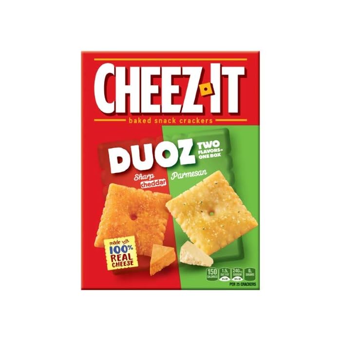 CHEEZ IT Duoz Sharp Cheddar & Parmesan 351g