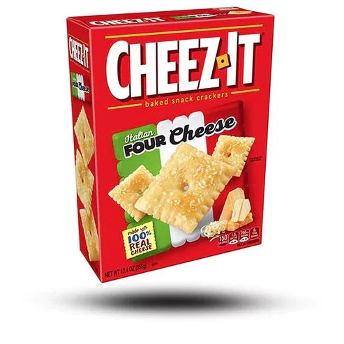 CHEEZ IT Italien Four Cheese Crackers 351g (USA)