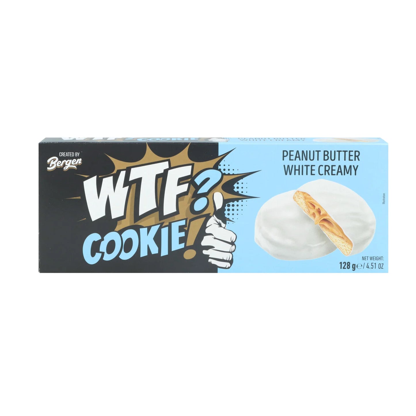 WTF Cookie Peanut Butter White Cream 128g