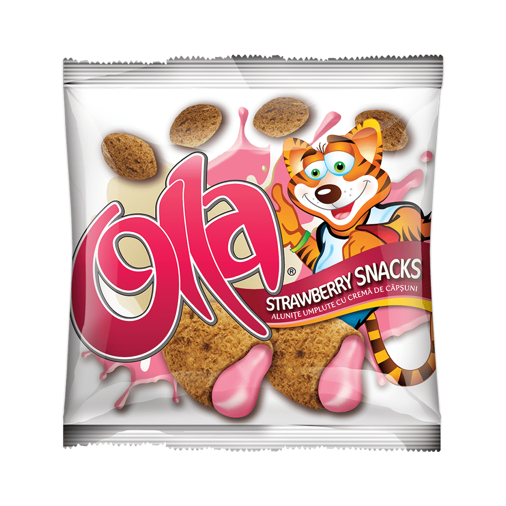 Olla Strawberry Snacks 100g