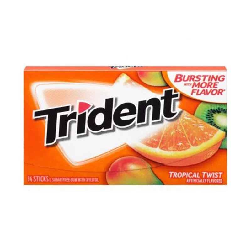 Trident Tropical Twist Kaugummi 32g