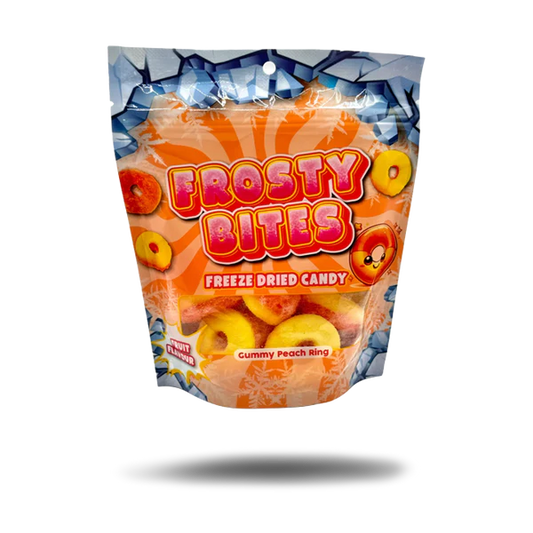 Frosty Bites Peach Rings (gefriergetrocknet) 50g